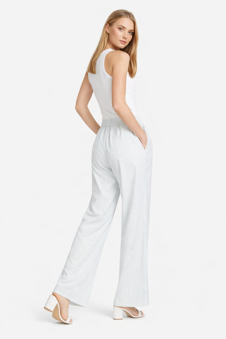 STRIPED PATTERN PANTS