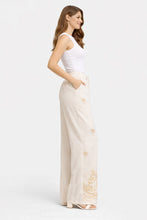 Load image into Gallery viewer, FLORAL &amp; PAISLEY PATTERN LINEN PANTS
