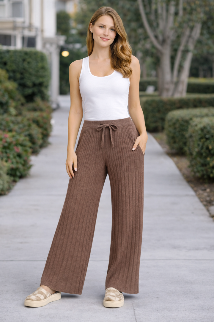 SOLID COLOR PANTS