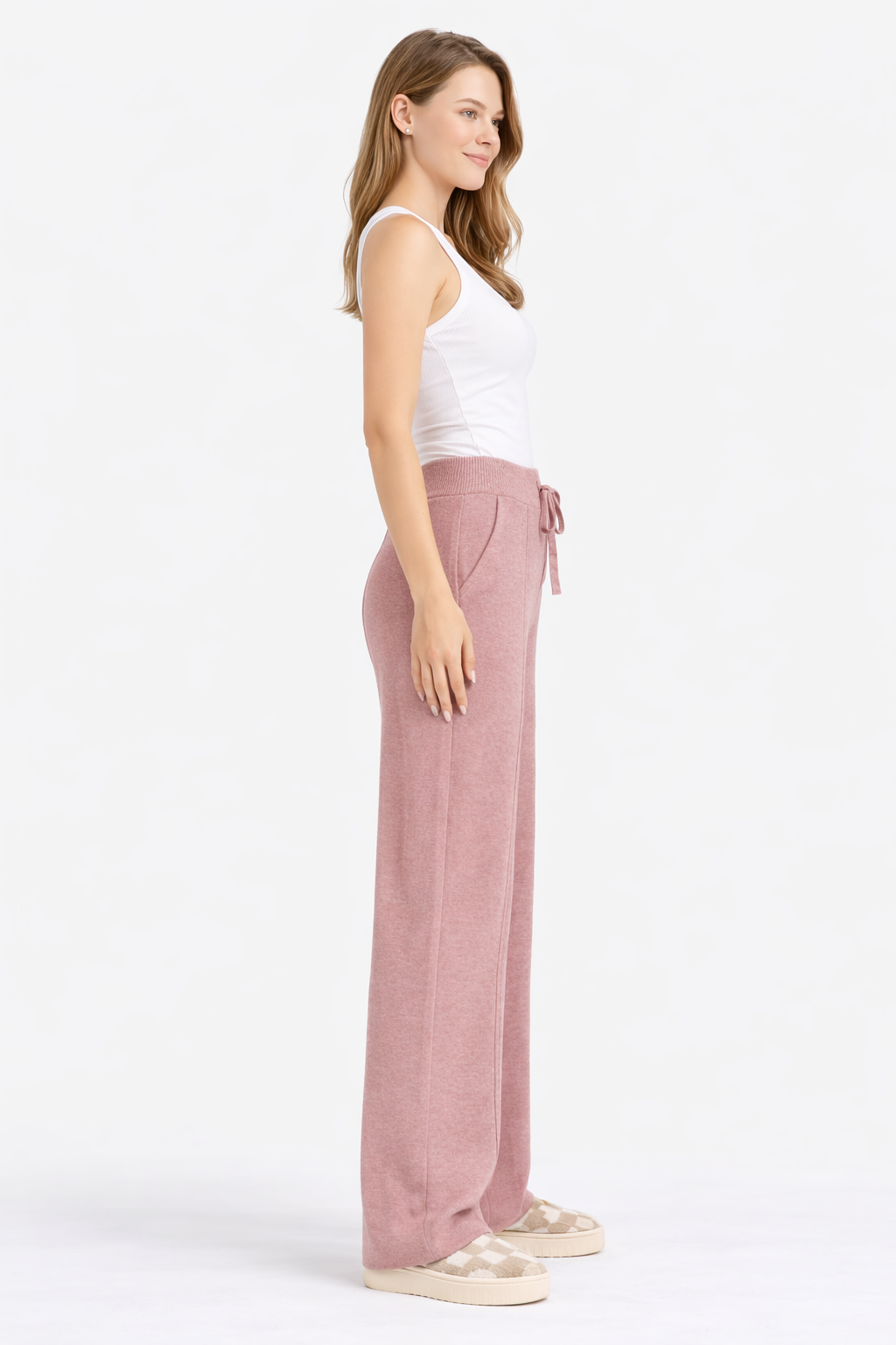 SOLID COLOR PANTS
