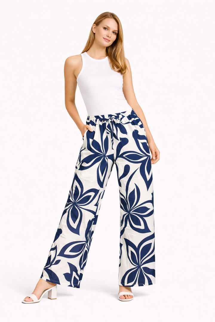 LEAF PATTERN PANTS
