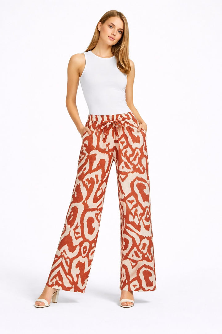 ABSTRACT PATTERN PANTS