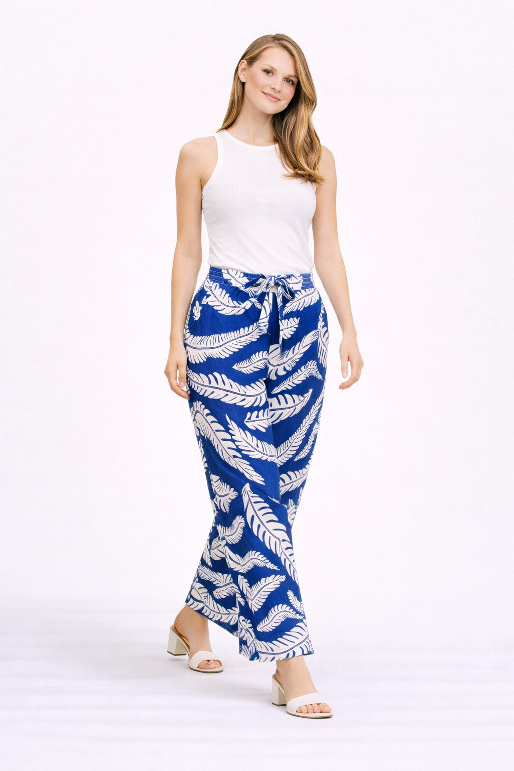 LEAF PATTERN PANTS