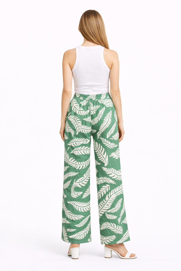 LEAF PATTERN PANTS