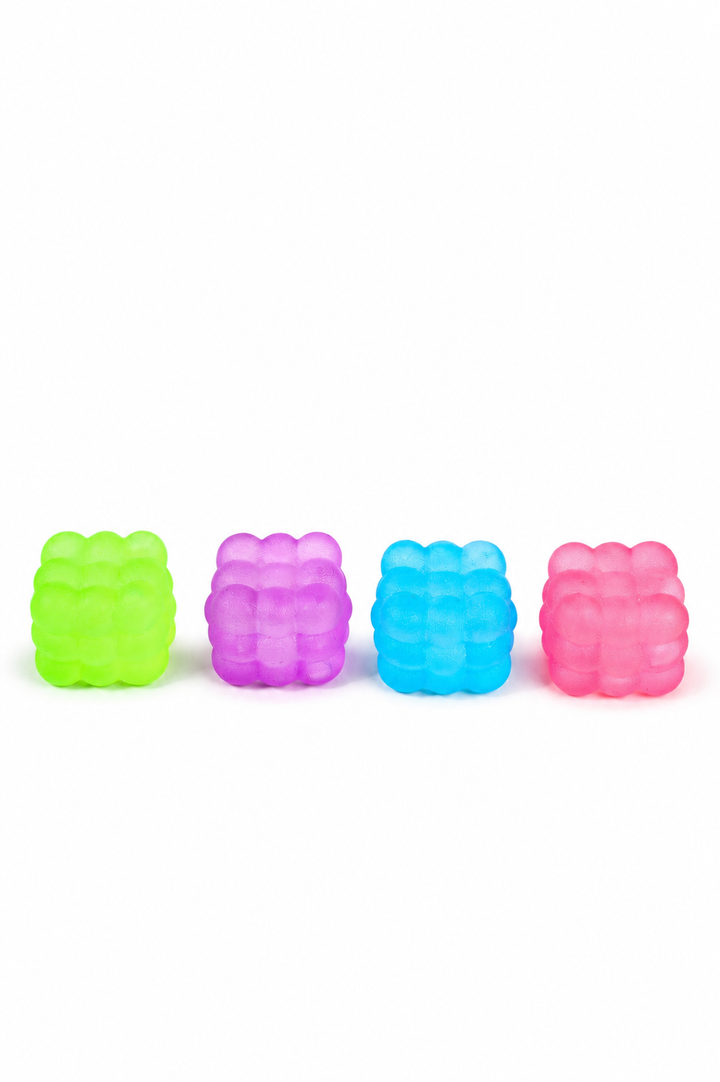 Ice Cube Stress Relief Squishy Toy - 12 pc pack