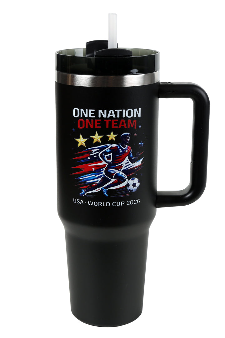 WORLD CUP PATTERN 40 oz TUMBLER