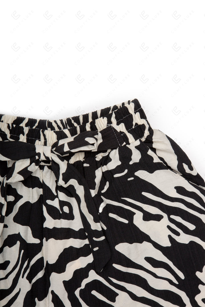 ABSTRACT PATTERN PANTS APPAREL