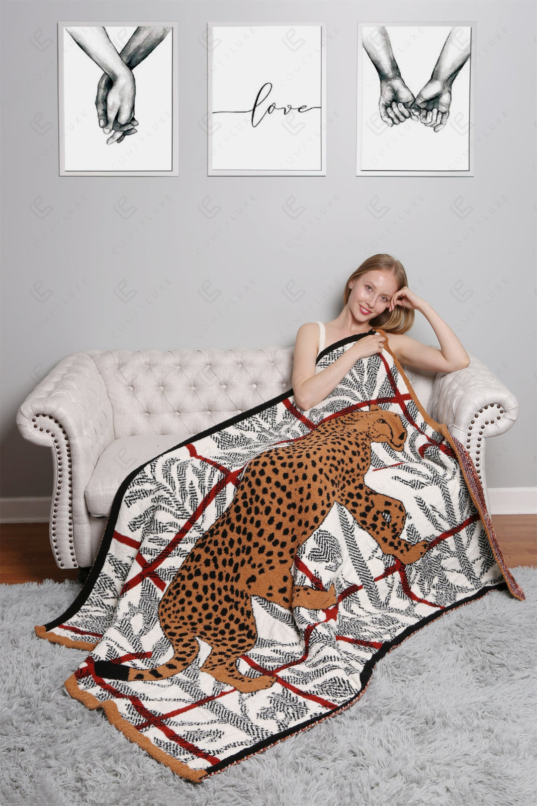 Jcl4301 Throw Blankets