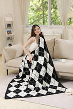 Load image into Gallery viewer, Jcl6036 Black Throw Blankets
