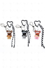 Load image into Gallery viewer, BEAR KEYCHAIN/BAG CHARM KEYCHAINS
