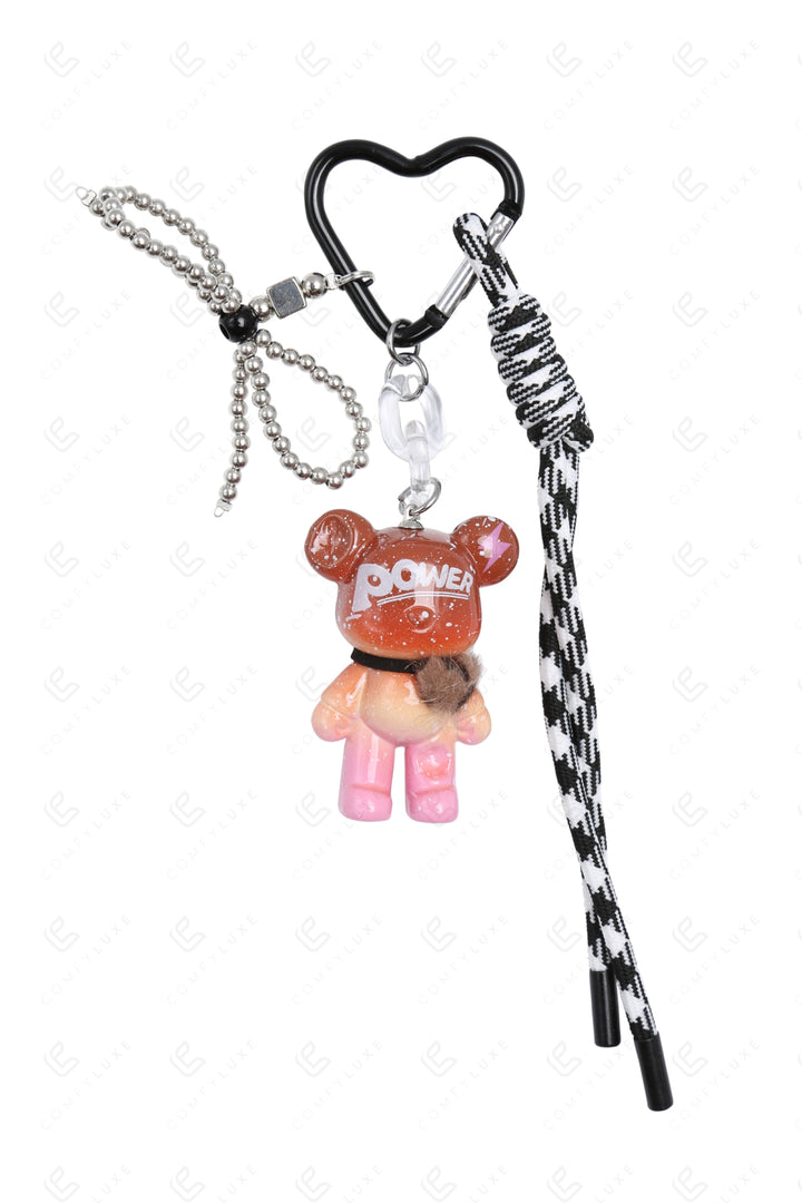 BEAR KEYCHAIN/BAG CHARM KEYCHAINS