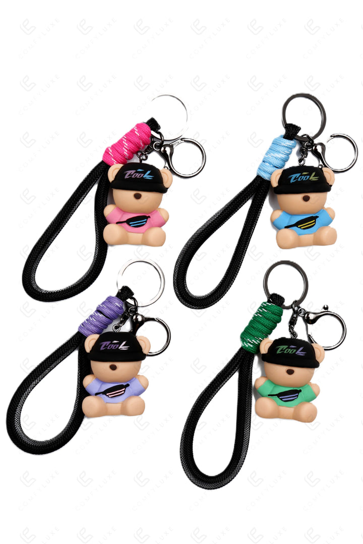 BEAR KEYCHAIN/BAG CHARM KEYCHAINS
