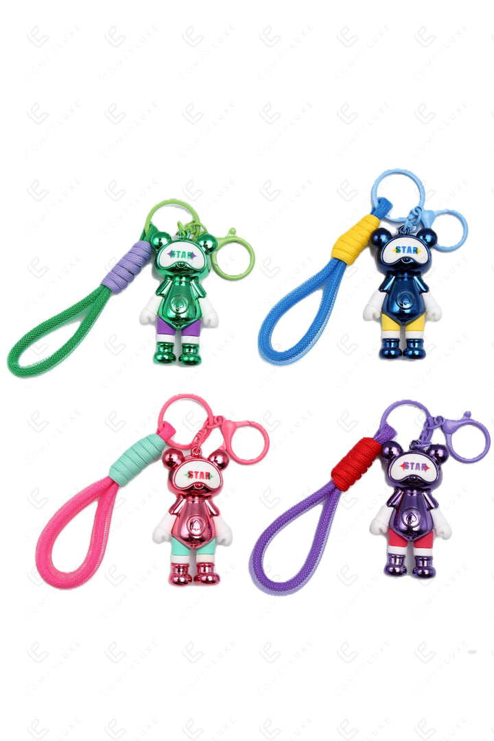 BEAR KEYCHAIN/BAG CHARM KEYCHAINS