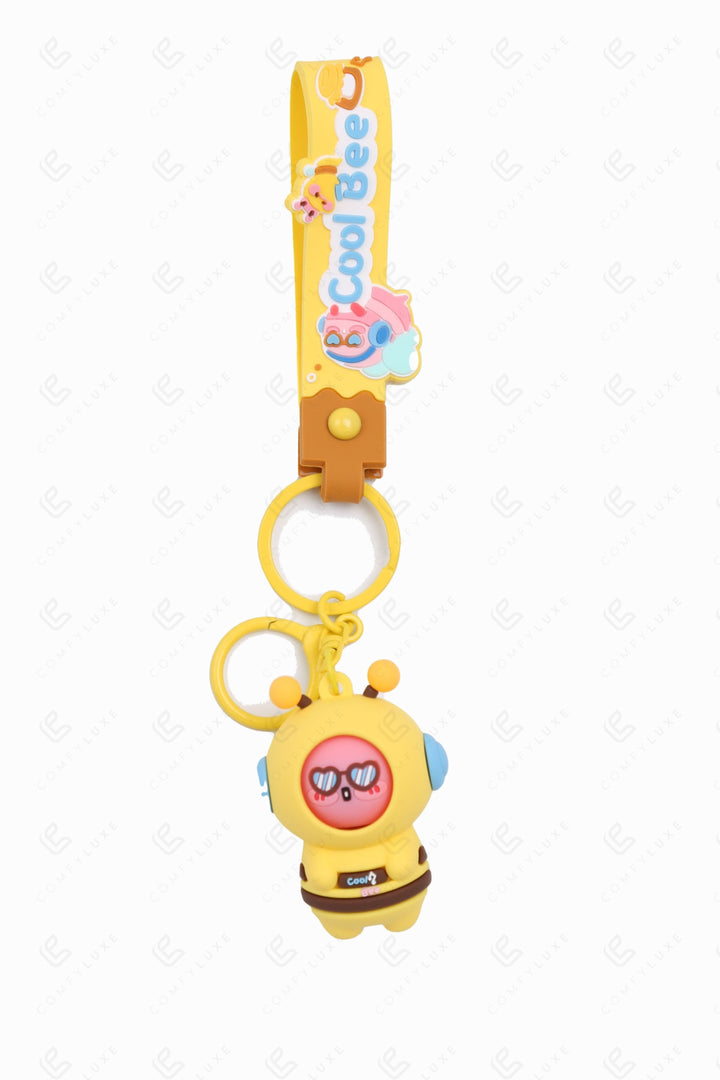 BEE KEYCHAIN/BAG CHARM KEYCHAINS