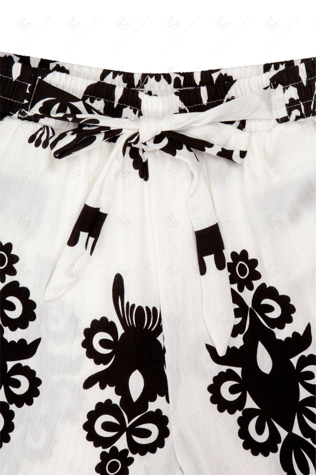BOHO FLORAL PATTERN PANTS APPAREL