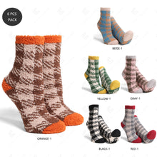 Load image into Gallery viewer, BUFFALO CHECK PATTERN MINI-CREW SOCKS SOCKS
