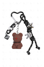 Load image into Gallery viewer, BUNNY &amp; BEAR KEYCHAIN/BAG CHARM KEYCHAINS
