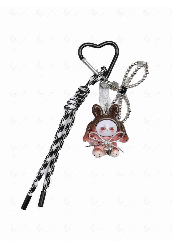 BUNNY KEYCHAIN/BAG CHARM KEYCHAINS