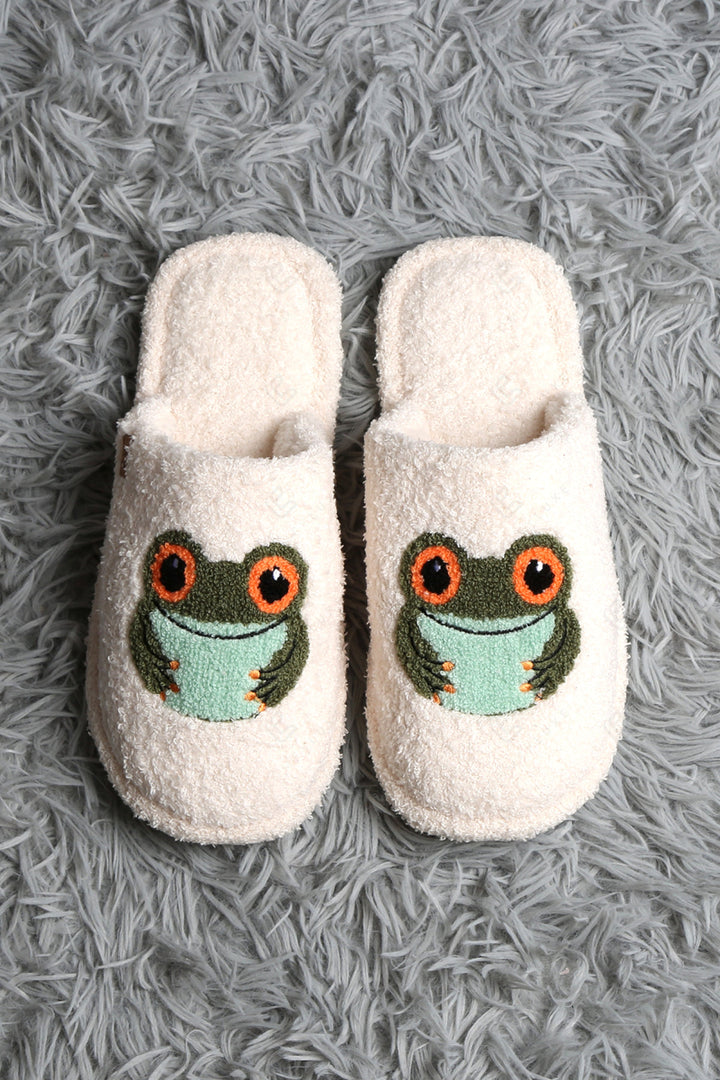 BUTTERFLY PATTERN SLIPPERS 01 / M/L SLIPPERS/SLIDES