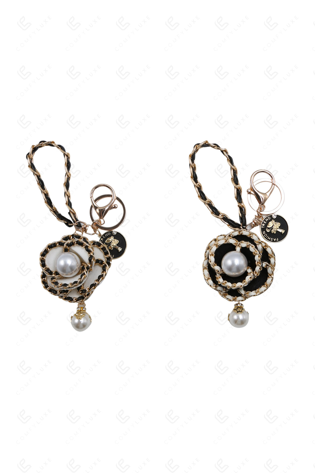 CAMELLIA KEYCHAIN/BAG CHARM KEYCHAINS