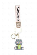 Load image into Gallery viewer, CAT KEYCHAIN/BAG CHARM KEYCHAINS
