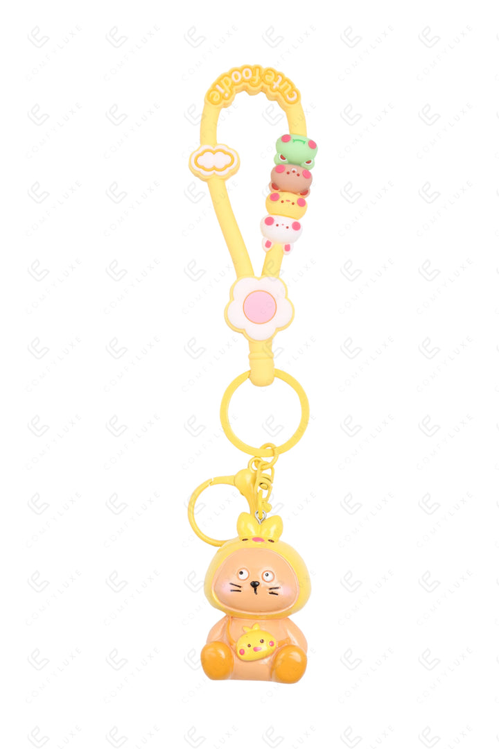 CAT KEYCHAIN/BAG CHARM KEYCHAINS