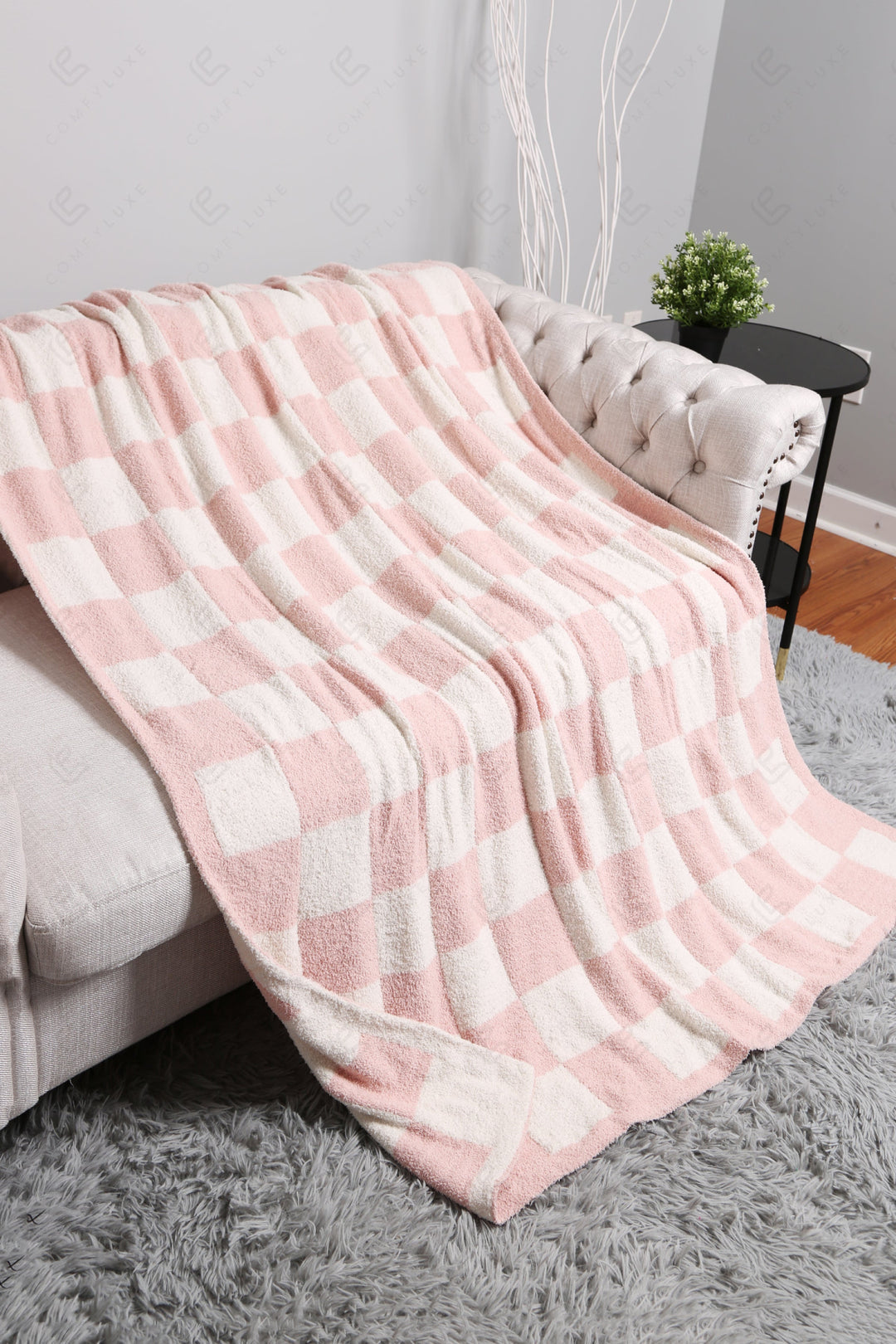 Jcl4316 Pink Throw Blankets