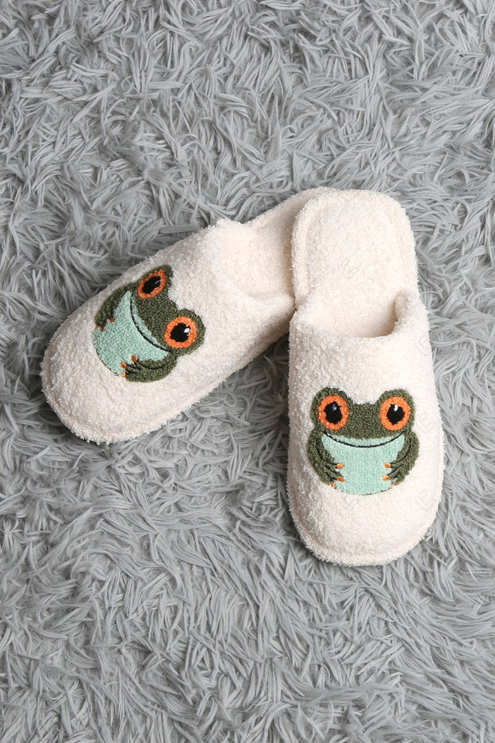 LEOPARD PATTERN SLIPPERS SLIPPERS/SLIDES