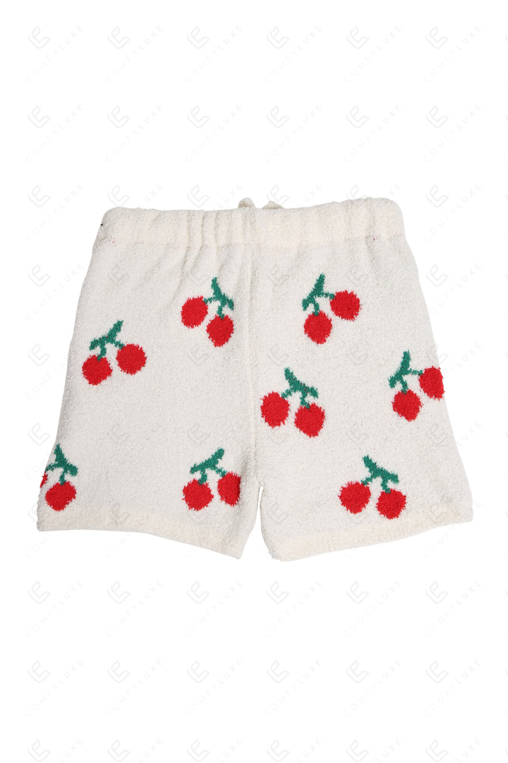 CHERRY PATTERN SHORTS APPAREL