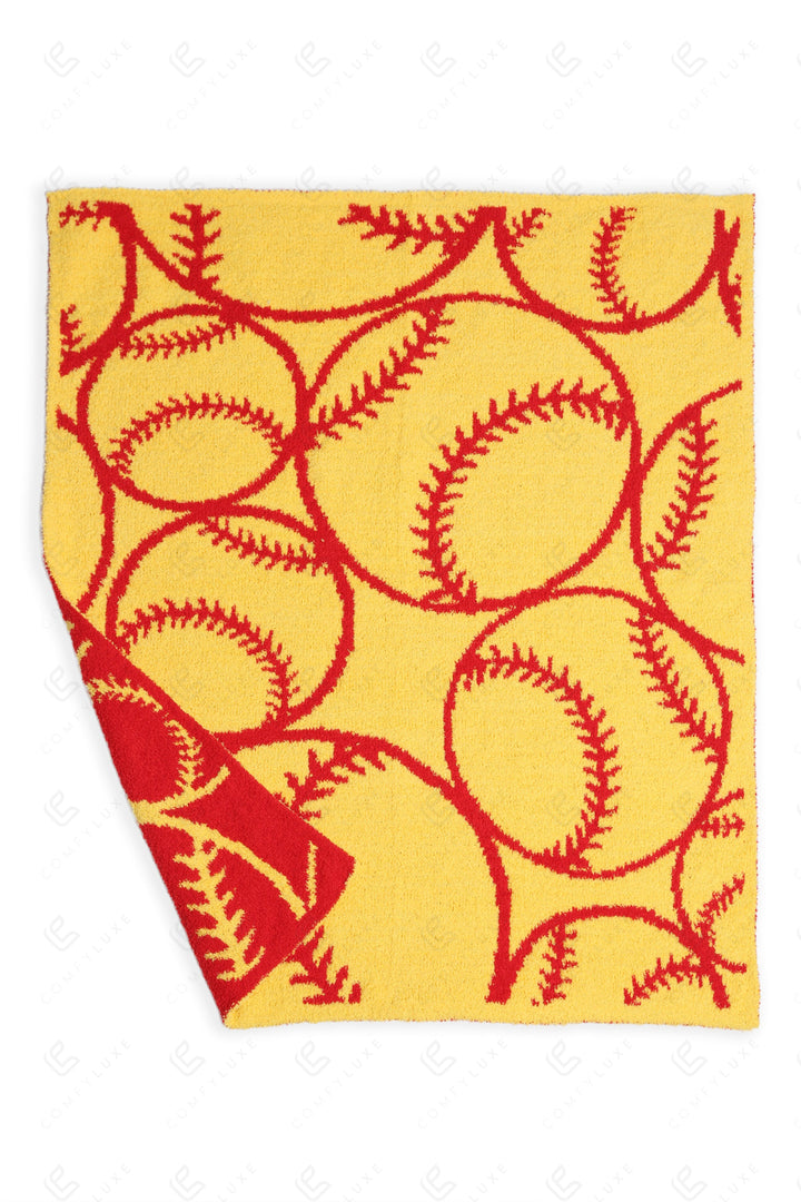 Jcl4321K Softball Throw Blankets