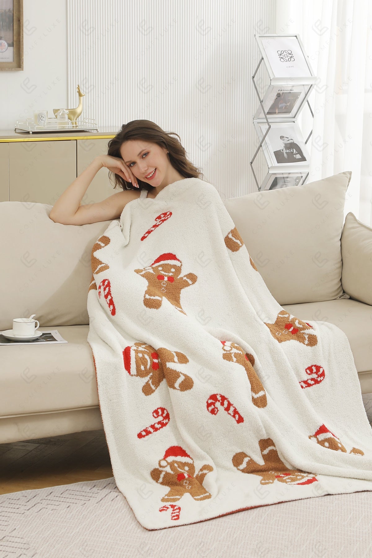 Jcl6016 Throw Blankets