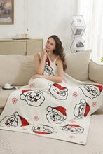 Load image into Gallery viewer, Jcl6016 Santa Throw Blankets
