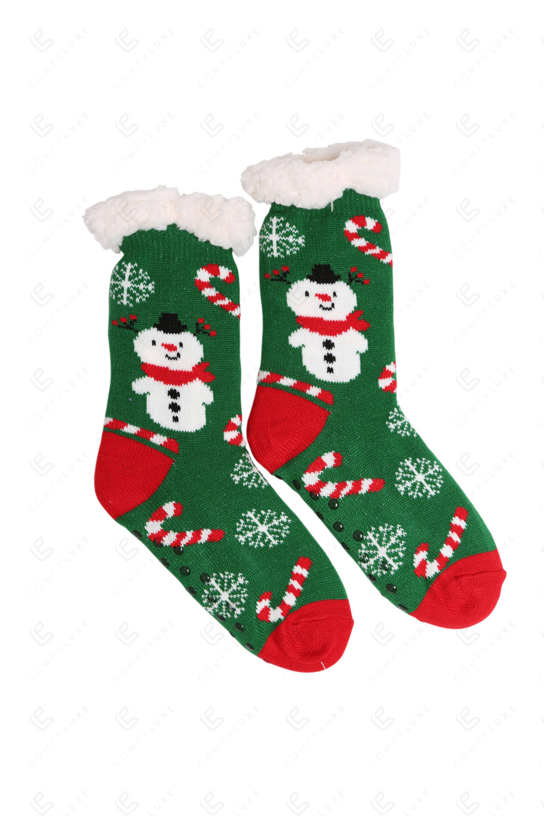 CHRISTMAS THEMED PATTERN SLIPPER SOCKS SOCKS