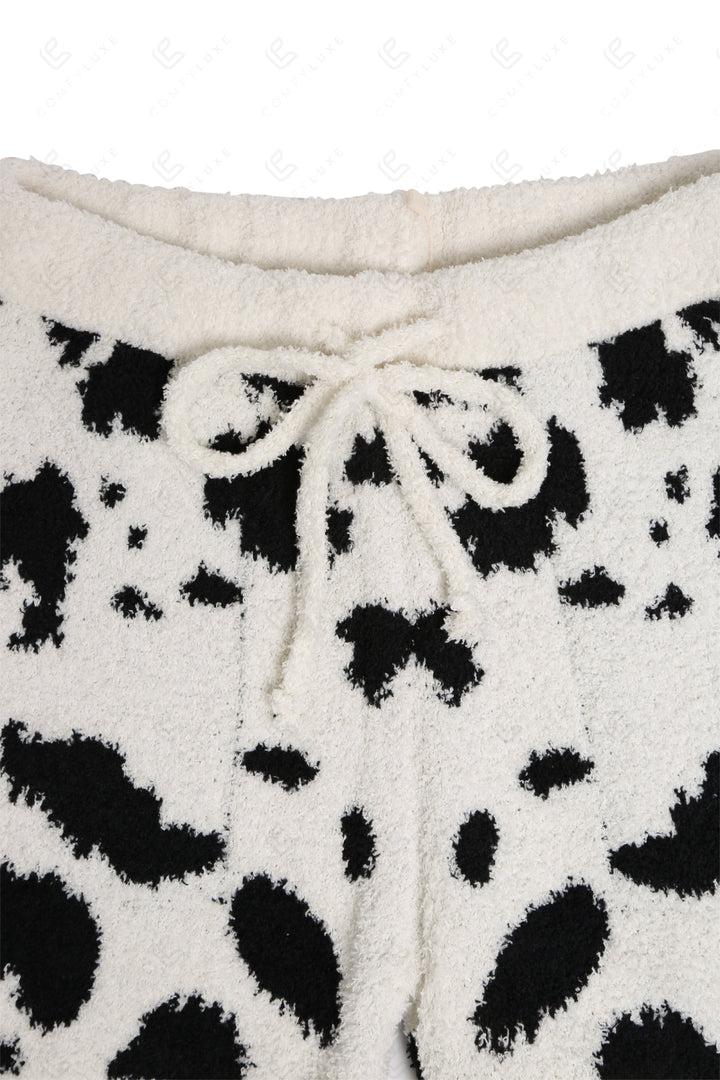 COW PATTERN SHORTS APPAREL