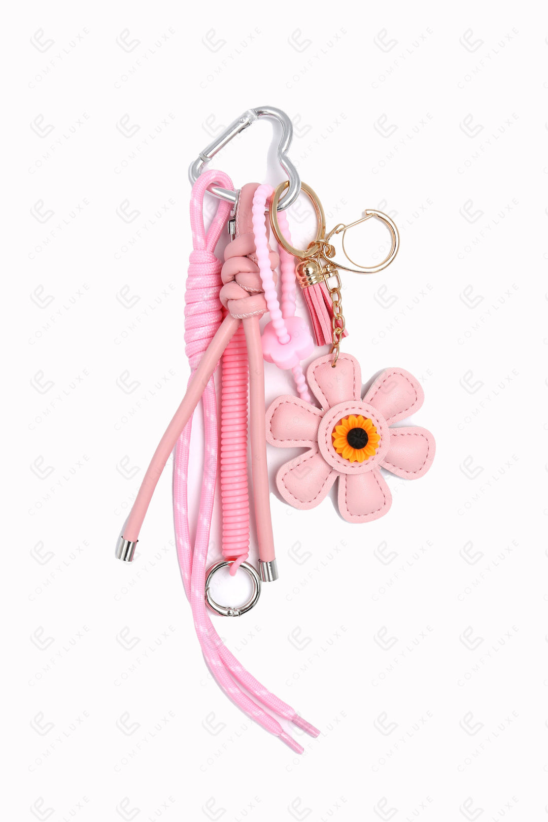 DAISY KEYCHAIN/BAG CHARM PINK KEYCHAINS