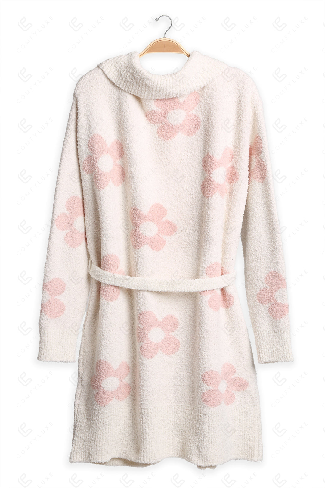DAISY PATTERN ROBE PINK APPAREL