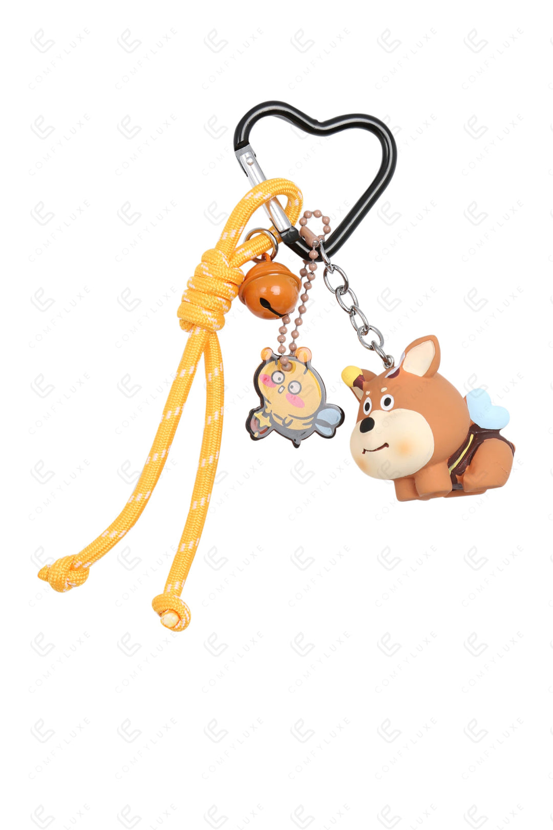 DOGGY BEE KEYCHAIN/BAG CHARM KEYCHAINS