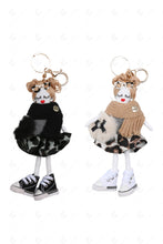Load image into Gallery viewer, DOLL IN SKIRT KEYCHAIN/BAG CHARM KEYCHAINS
