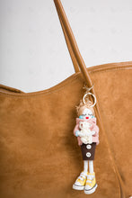 Load image into Gallery viewer, DOLL IN SKIRT KEYCHAIN/BAG CHARM KEYCHAINS
