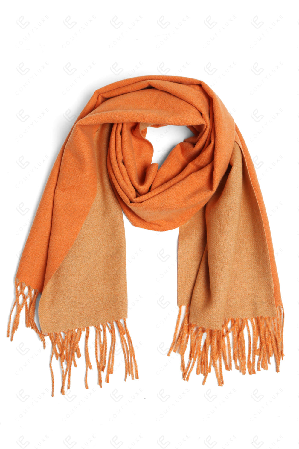 Js2404 Orange Scarves