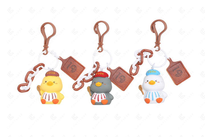 DUCK KEYCHAIN/BAG CHARM KEYCHAINS