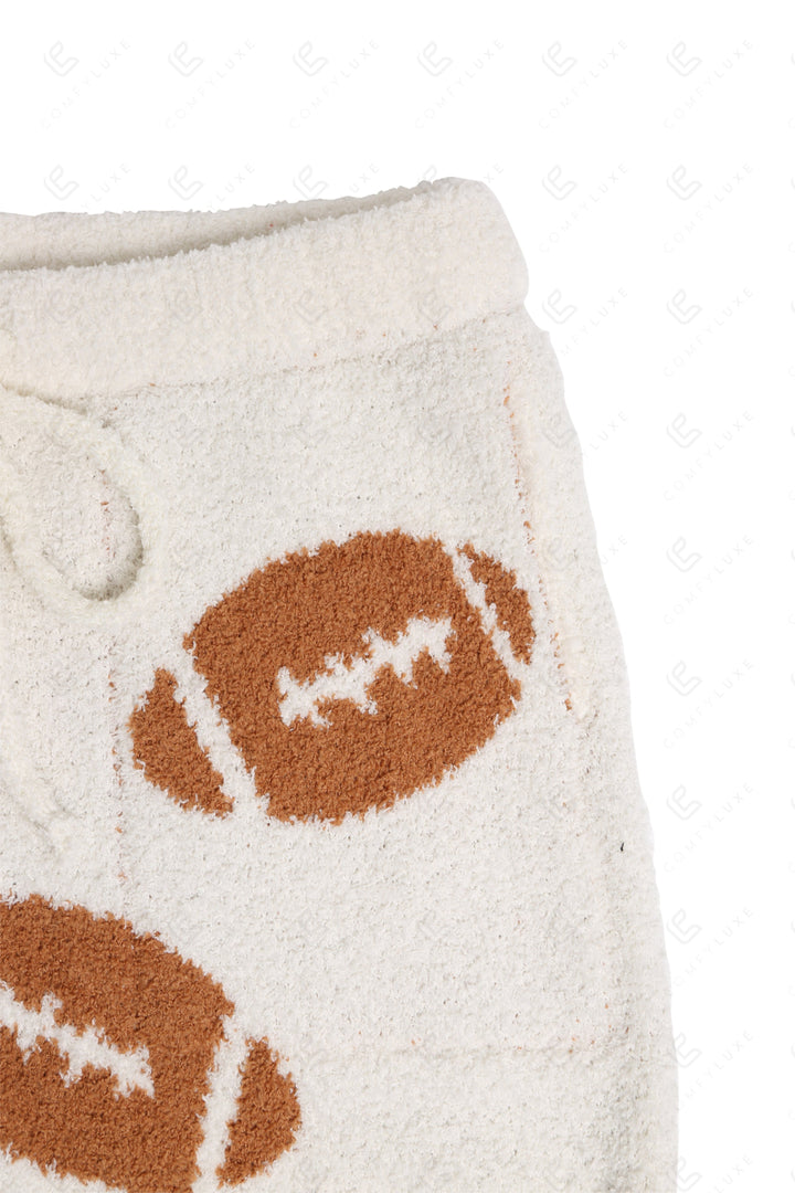 FOOTBALL PATTERN SHORTS APPAREL