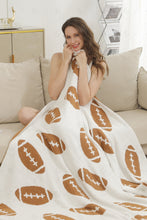 Load image into Gallery viewer, Jcl4318 Brown Throw Blankets

