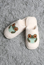 Load image into Gallery viewer, FROG PATTERN SLIPPERS SLIPPERS/SLIDES
