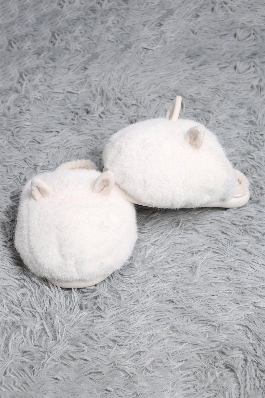 Jcl4210 Ivory / M/L Slippers/Slides