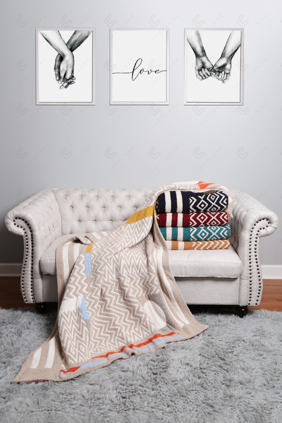 Jcl4302 Throw Blankets