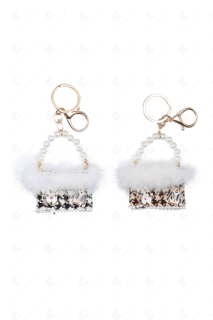 PURSE KEYCHAIN/BAG CHARM KEYCHAINS