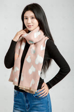 Load image into Gallery viewer, HEART PATTERN SCARF SCARVES
