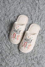 Load image into Gallery viewer, HOHOHO CHRISTMAS PATTERN SLIPPERS SLIPPERS/SLIDES
