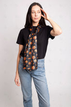 Load image into Gallery viewer, JACK-O-LANTERN PATTERN SCARF HALLOWEEN-PUMPKIN SCARVES
